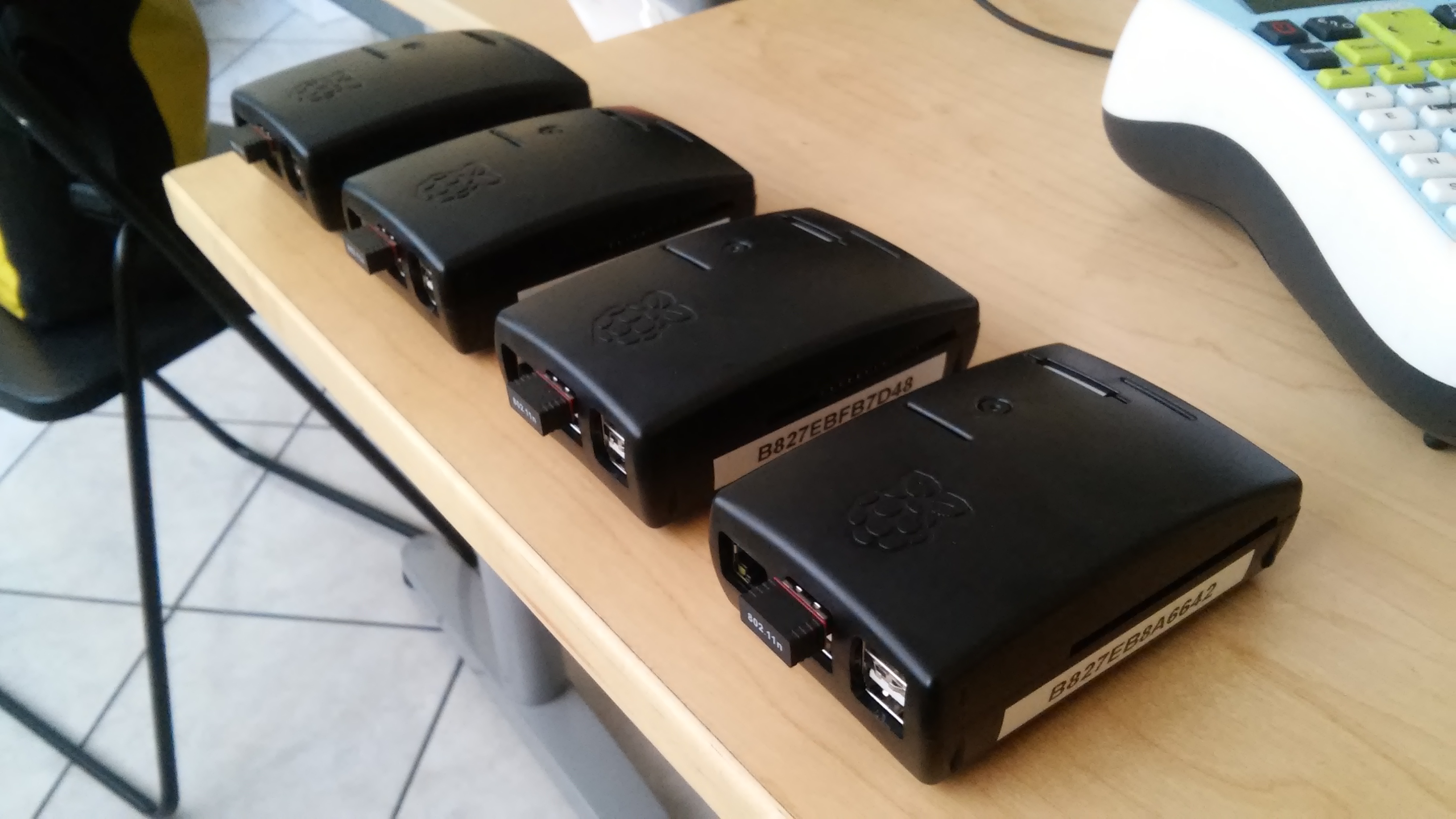 The first set of sensors ready!